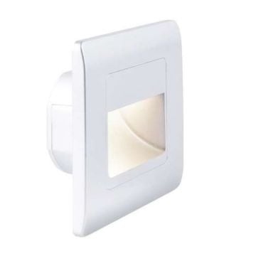 MOLLED MOL9012 1 Watt Beyaz Kare Sıva Altı LED Merdiven Armatürü - Plastik - Gün Işığı (3000K)