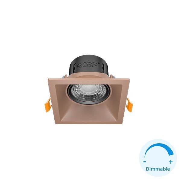 GOYA GY 1736-8 8 Watt Rose-Siyah Sıva Altı DİMLİ LED Spot