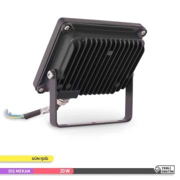 ACK AT61-02002 20 Watt LED Projektör - Gün Işığı (3000K)