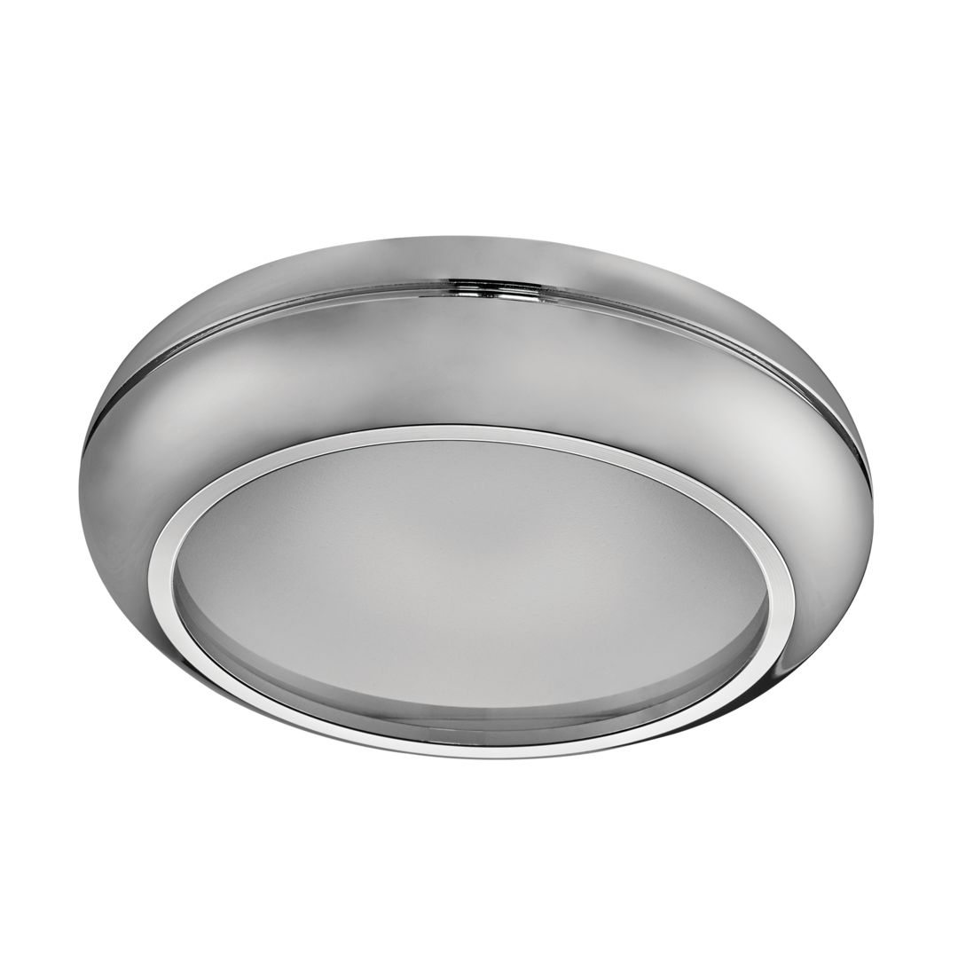 goldX ZE643-CH Krom Sıva Altı Yuvarlak Spot Kasası