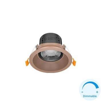 GOYA GY 1735-8 8 Watt Rose-Siyah Sıva Altı Yuvarlak Dimli LED Spot