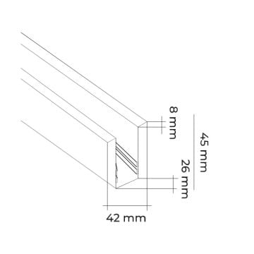 MOLLED MOL6014-2 2 Metre Sıva Altı Yaylı Magnet Ray