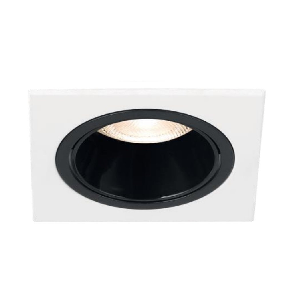 Braytron BH03-00710 Beyaz-Siyah Sıva Altı Kare Spot Kasası (GU10 Duylu)