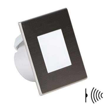 YCL YMA 1015 1.5 Watt Radar Sensörlü Sıva Altı Kare LED Merdiven Armatürleri