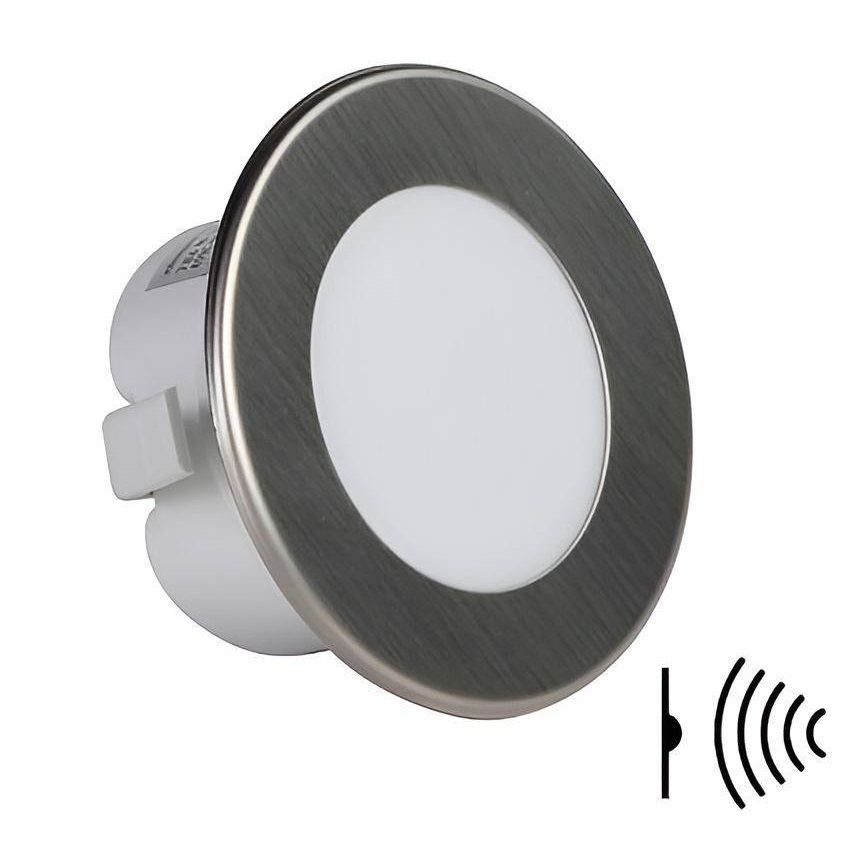 YCL YMA 1045 1.5 Watt Radar Sensörlü Sıva Altı Yuvarlak LED Merdiven Armatürleri