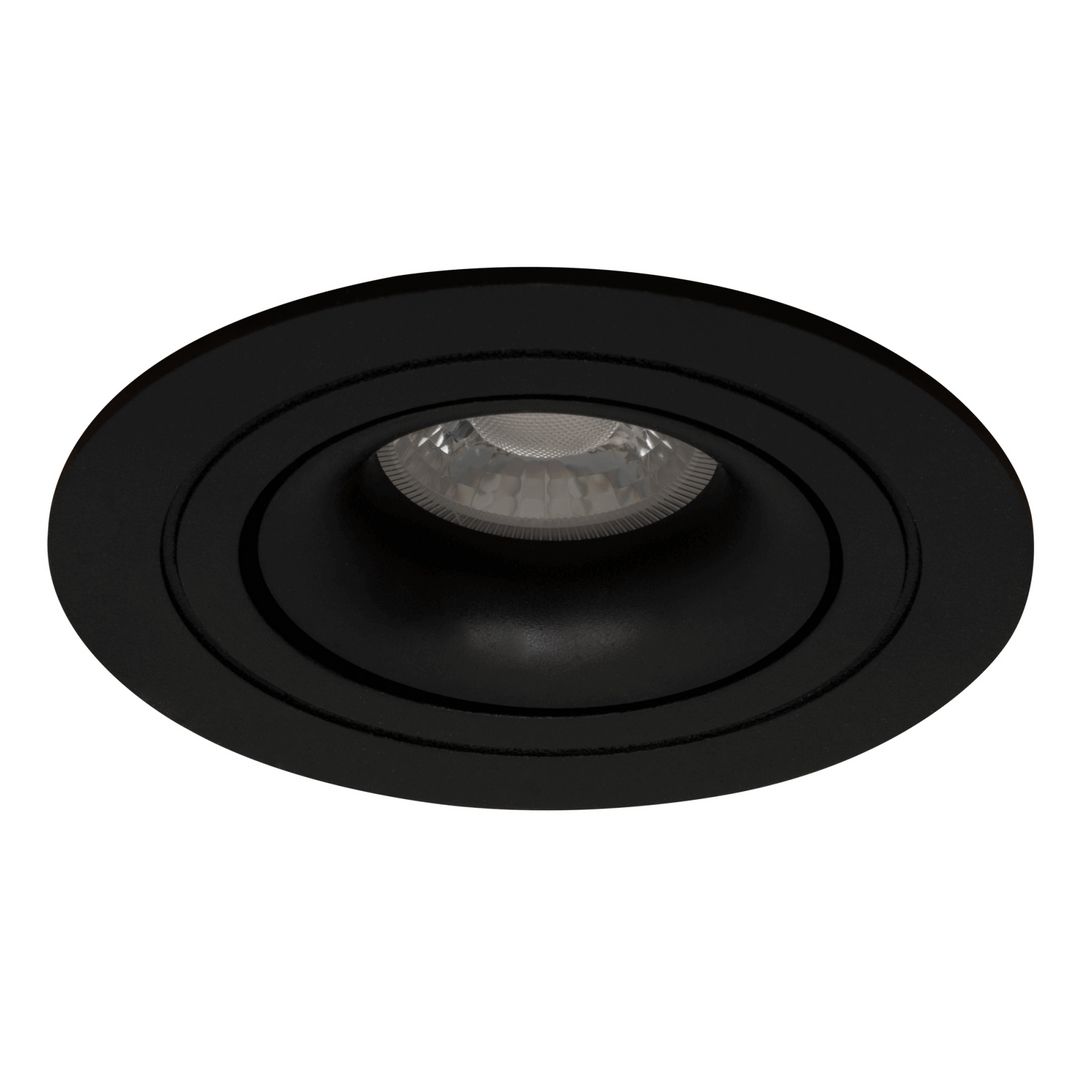 goldX ZE773-BK Siyah Sıva Altı Yuvarlak Spot Kasası