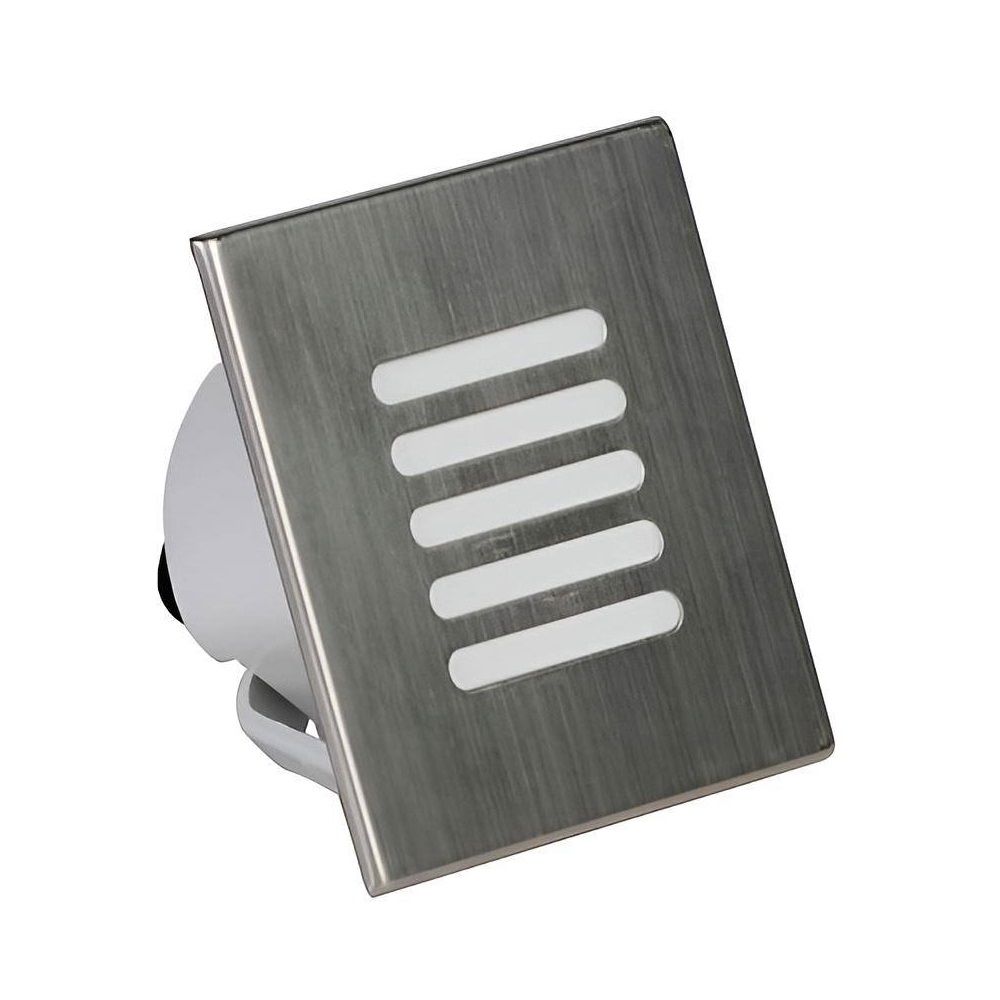 YCL YMA 1030 1.5 Watt Mat Krom Sıva Altı Kare LED Merdiven Armatürleri