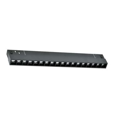 MOLLED MOL6030 18 Watt Siyah 33 cm Lensli LED Magnet Armatür (OSRAM LED)