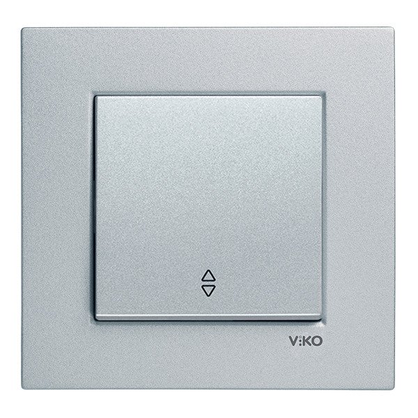 VİKO Novella/Trenda 92605004 Vavien Düğmesi [Gümüş]