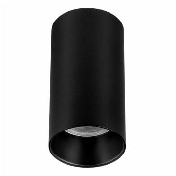 NOAS YL60-9162 FLORANSA 6x10 cm Siyah Sıva Üstü Silindir Spot Kasası