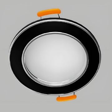 YCL YC 705 Siyah-Krom Kasa Sıva Altı Downlight Armatür (Metal Gövde)