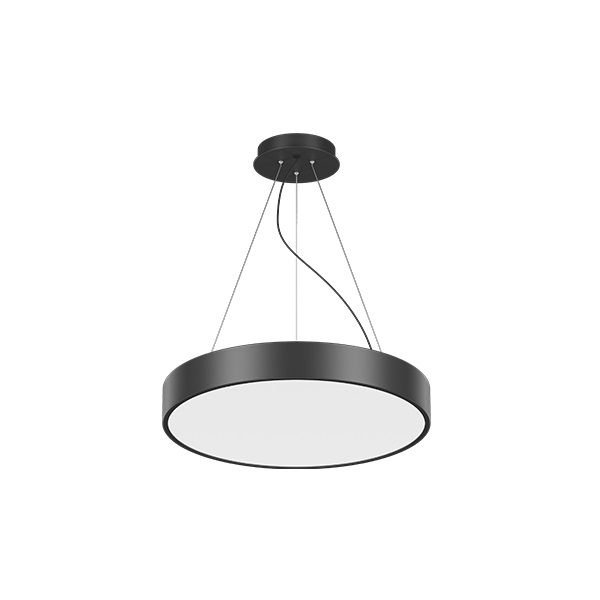 GOYA GY 8113-60 Siyah/Beyaz Kasa 73 Watt 60 cm Davul Lineer Sarkıt Avize