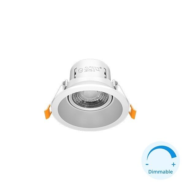 GOYA GY 1735-8 8 Watt Beyaz Sıva Altı Yuvarlak Dimli LED Spot