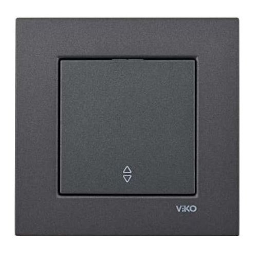 VİKO Novella/Trenda 92605404 Vavien Düğmesi [Füme]