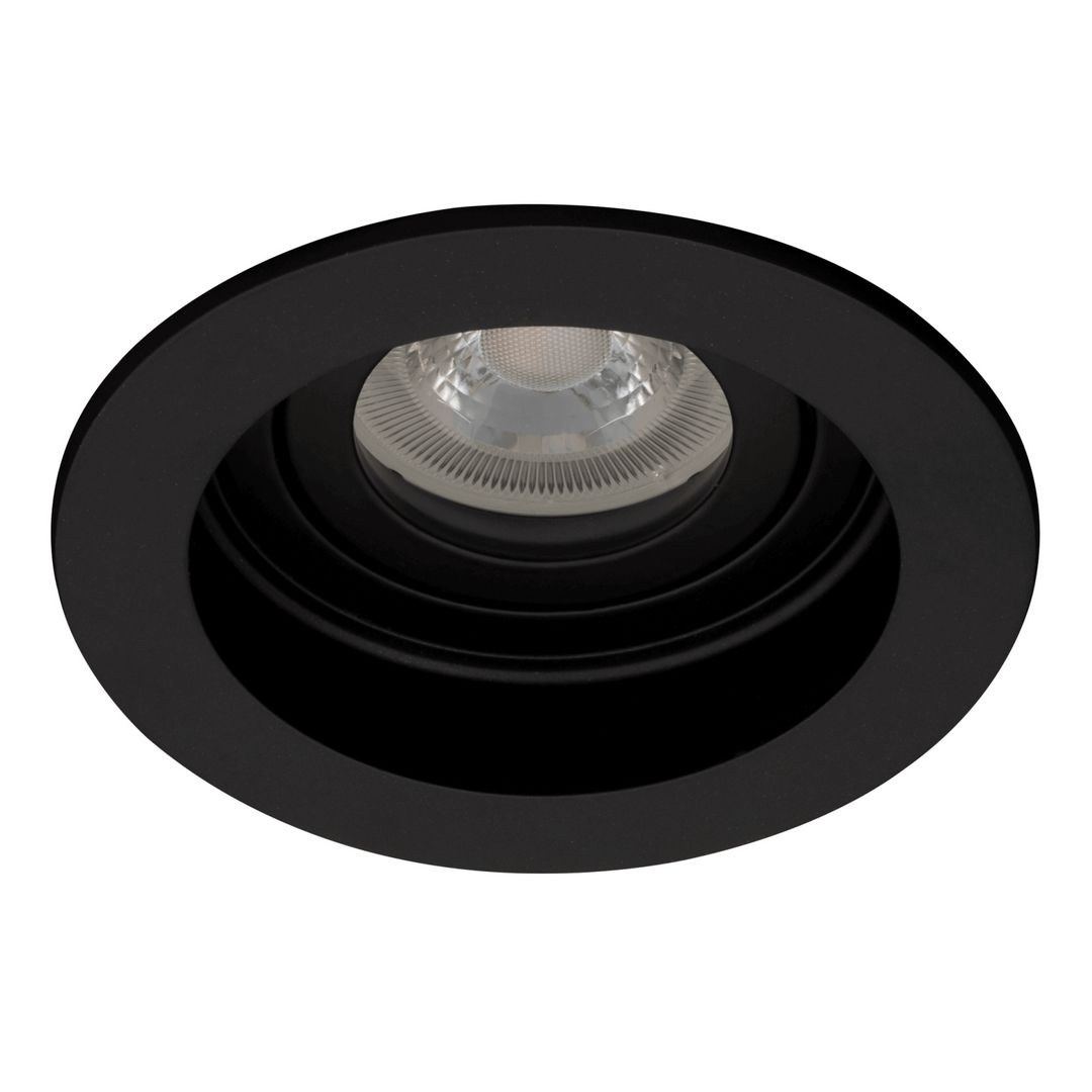 goldX ZE780-BK Siyah Sıva Altı Yuvarlak Spot Kasası