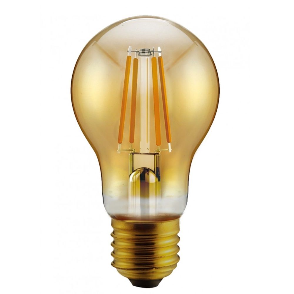 K2 GLOBAL KES604 8 Watt Rustik Ampul - Sarı Işık (2700K)