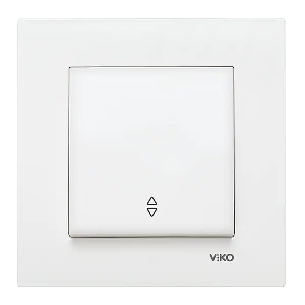 VİKO Novella/Trenda 92605704 Vavien Düğmesi [Beyaz]