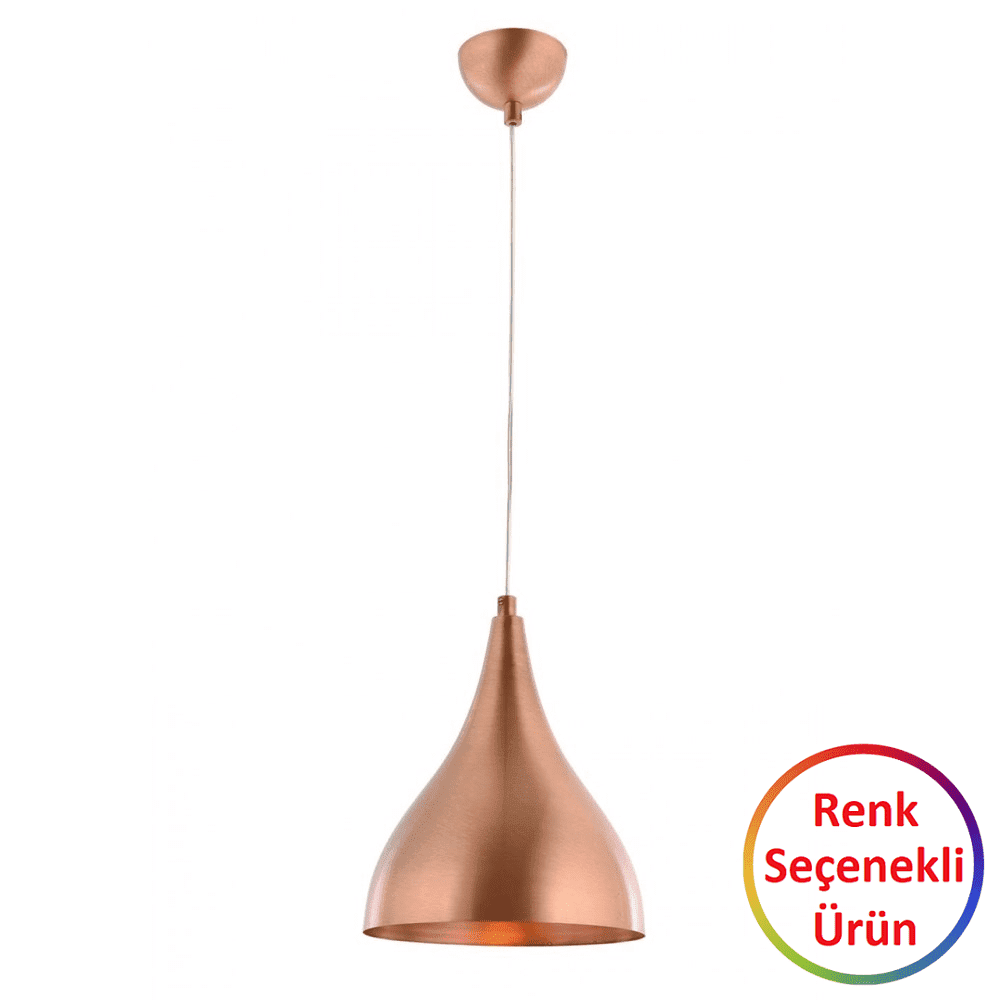 CL-4100-M1-CPR-20-S Bakır Retro Avize