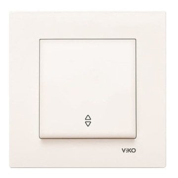 VİKO Novella/Trenda 92605804 Vavien Düğmesi [Krem]