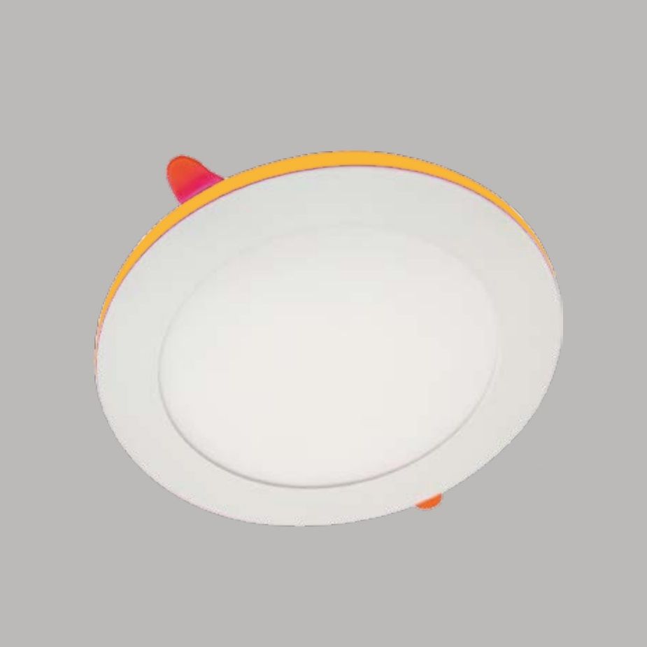 YCL ALP 1333 6+3 Watt Amber Çerçeve Işıklı Sıva Altı Yuvarlak LED Panel - Ilık Beyaz (4000K) + Amber