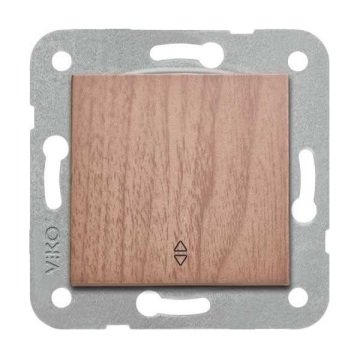 VİKO Novella/Trenda 92615104 Vavien Düğmesi [Ceviz]