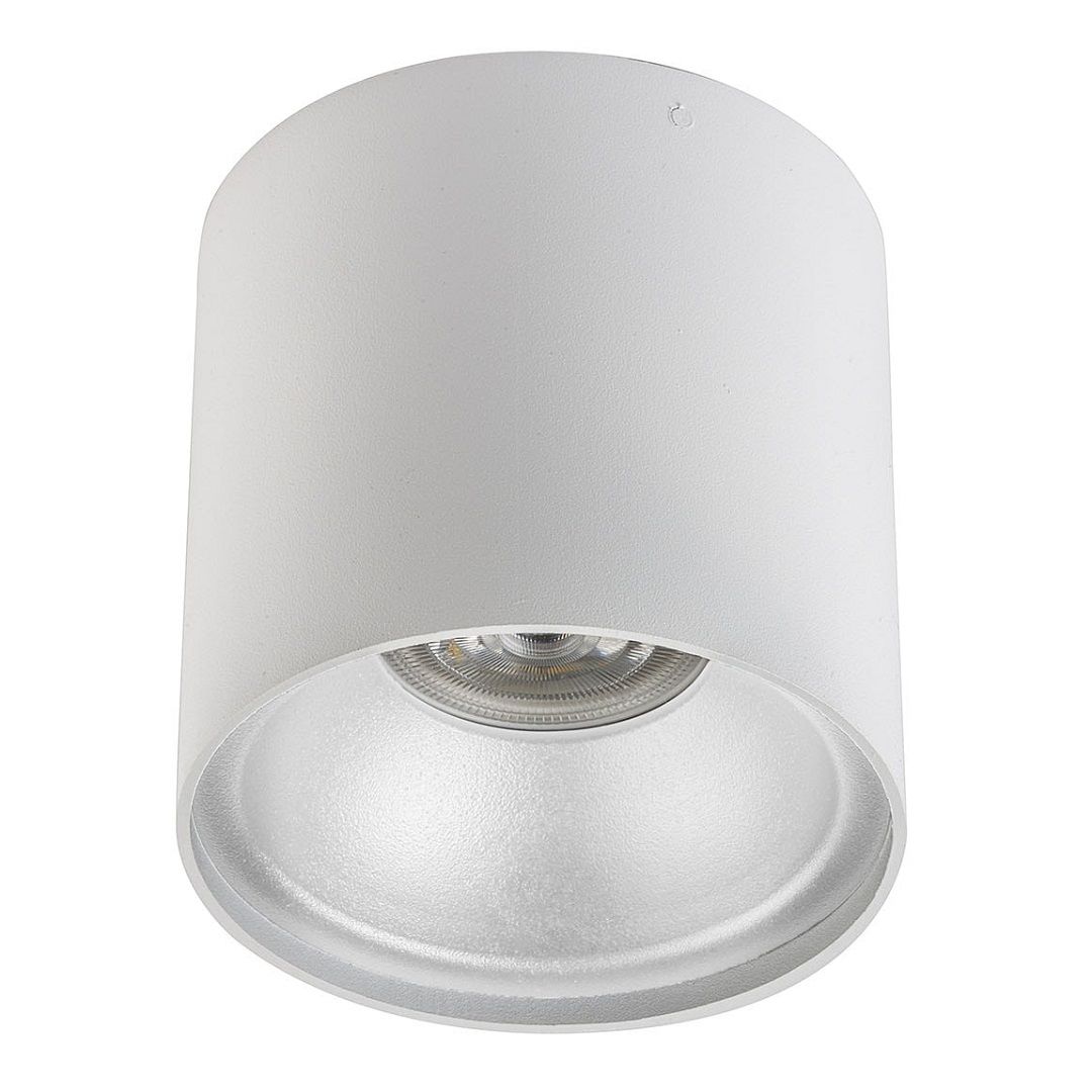 NOAS YL60-9144 ROMA 10x10 cm Beyaz Sıva Üstü Silindir Spot Kasası