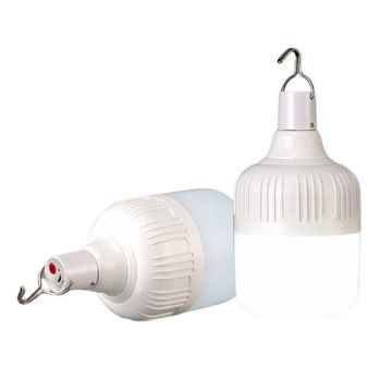 NOAS YL95-3101 30 Watt Şarjlı Torch LED Ampul - 4 Fonksiyonlu - Beyaz Işık (6500k)