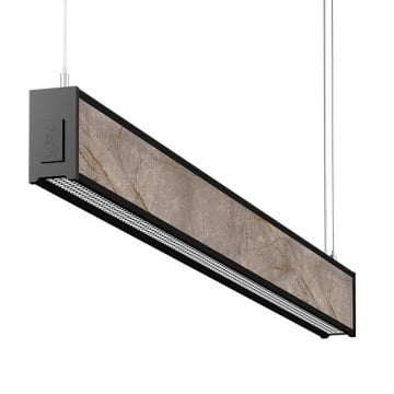 GOYA GY 8046-180 51 Watt 180 cm Gri Mermer Desenli Lineer Sarkıt Armatür