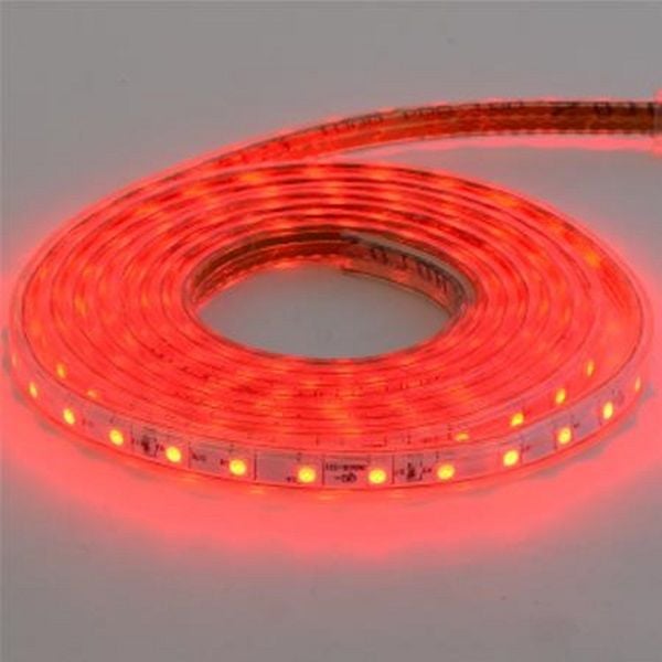HOROZ 081-004-0001 VOLGA 220 Volt Kırmızı Dış Mekan Şerit Led - 3.5 Watt/Metre [50 Metre]