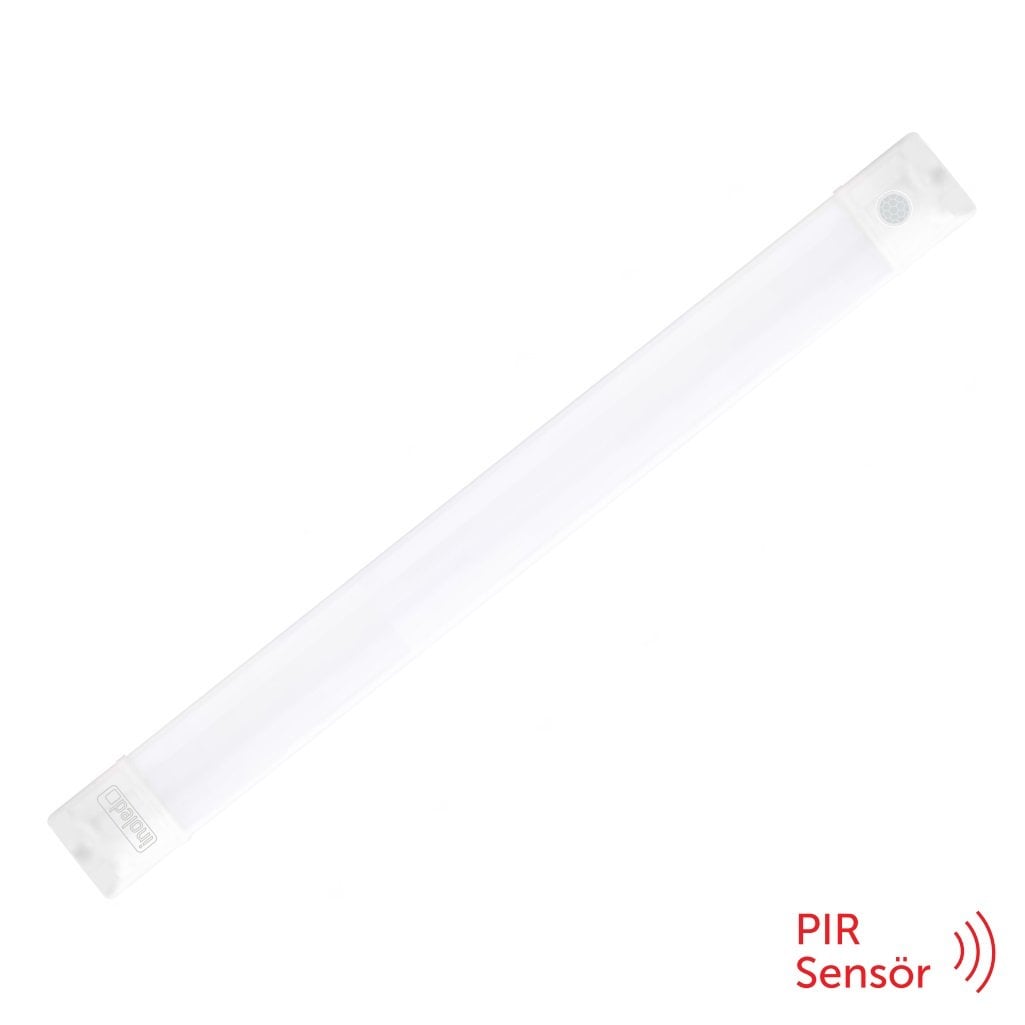 inoled 2915-01 36 Watt 120 cm Sensörlü LED Bant Armatür - Beyaz Işık (6500K)