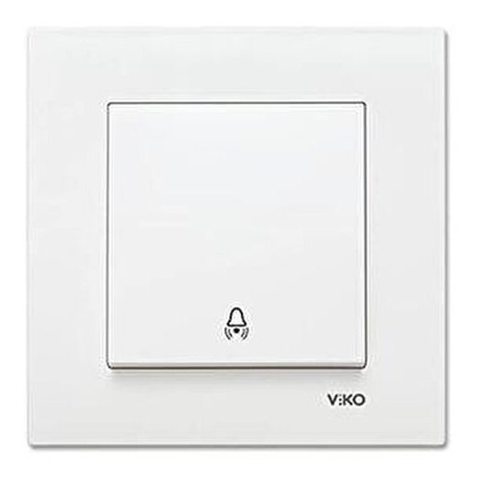 VİKO Novella/Trenda 92605706 Zil Anahtarı Düğmesi [Beyaz]