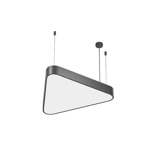 GOYA GY 8117-60 Siyah/Beyaz Kasa 73 Watt 64x64x70 cm Üçgen Lineer Sarkıt Armatür