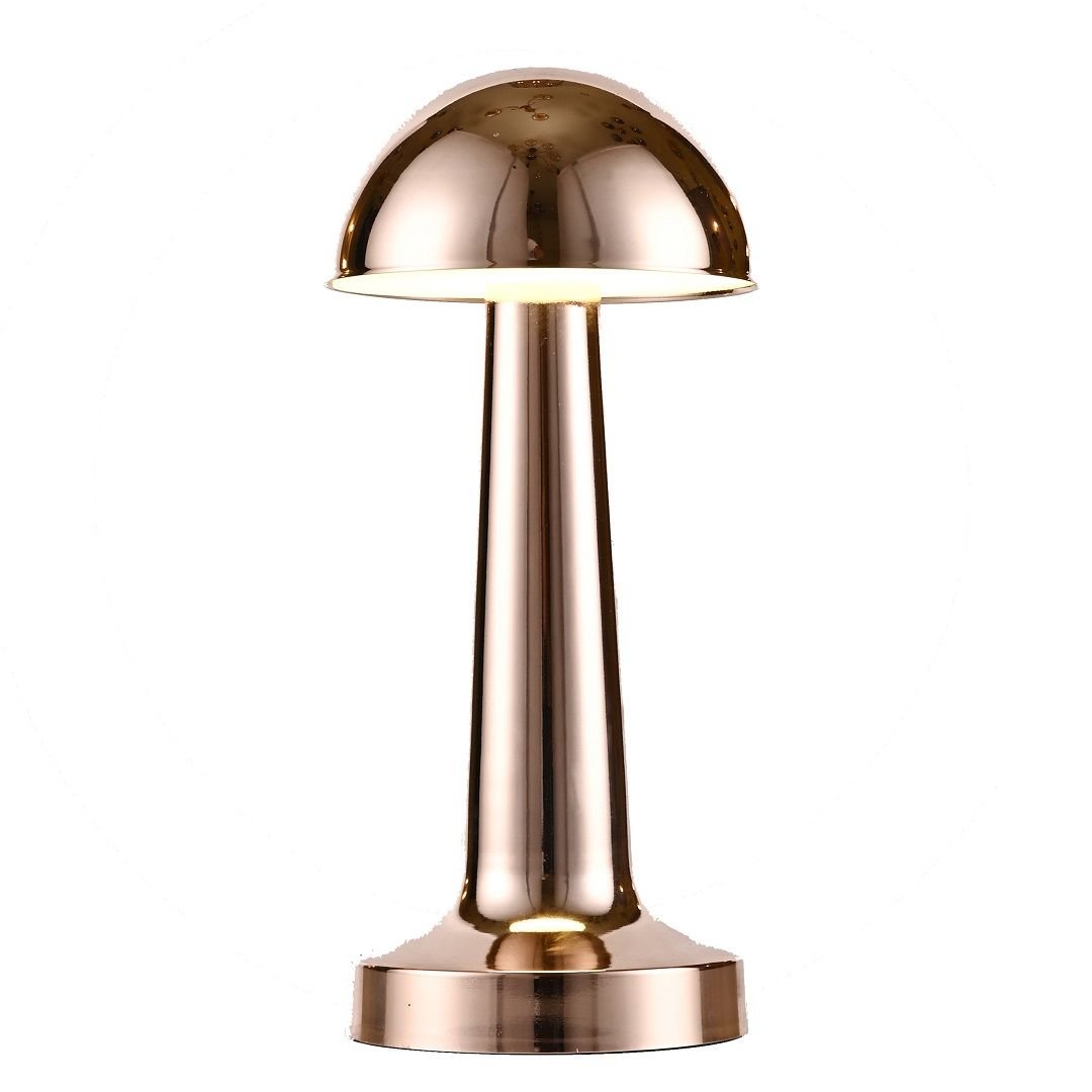 MOLLED MOL8094 3 Watt Dimli ve Dokunmatik, Şarjlı Gold LED Masa Lambası - 4 Işık Renkli (Beyaz + Ilık Beyaz Gün Işığı + Sarı)