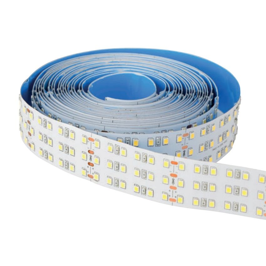 HOROZ 081-023-0001 STANLEY 12 Volt 360 Ledli Sarı (2700K) Üç Sıra Şerit Led - 25 Watt/Metre [5 Metre]