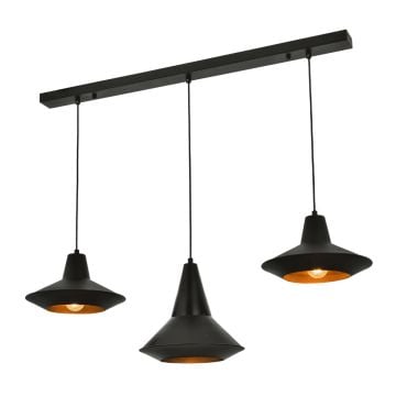 CL-4106-M17-3Y-BSY Üçlü Retro Avize