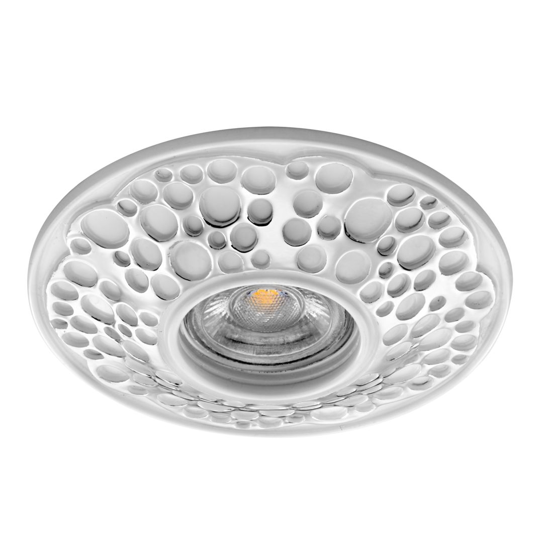 goldX ZE690-CH Beyaz-Krom Dekoratif Spot Kasası