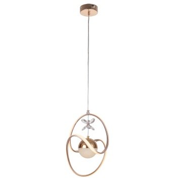 CL-673 85 Watt Gold Modern LED Avize - 3 Işık Renkli (Beyaz + Ilık Beyaz + Gün Işığı)