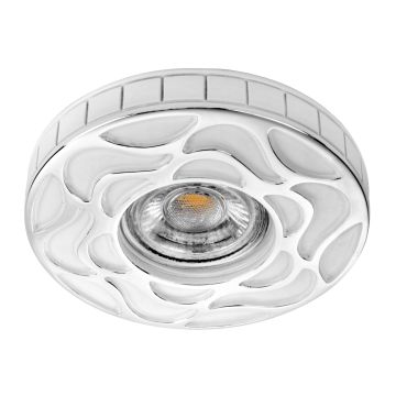 goldX ZE691-CH Beyaz-Krom Dekoratif Spot Kasası