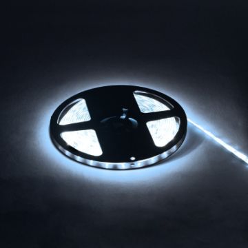 HOROZ 081-005-0001 AMAZON 12 Volt 3 Çipli Beyaz Şerit Led - 14.4 Watt/Metre [5 Metre]