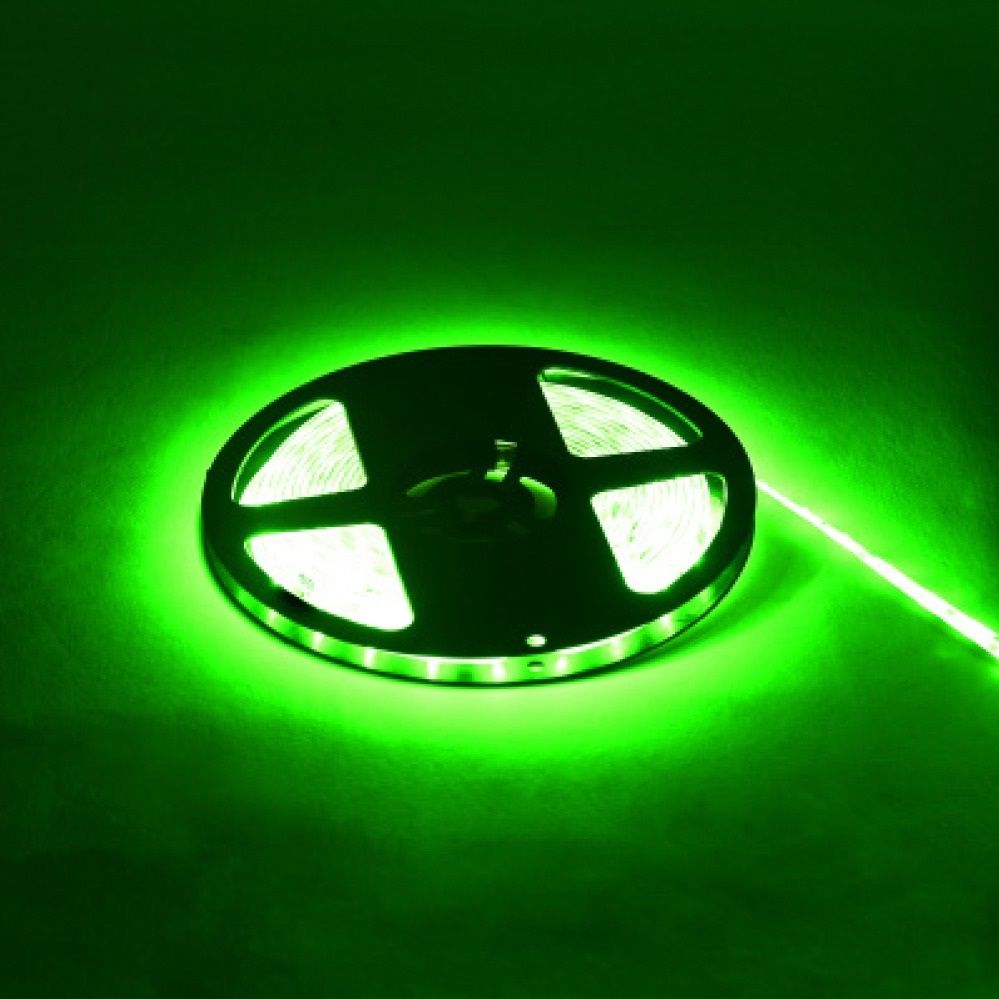 HOROZ 081-005-0001 AMAZON 12 Volt 3 Çipli Yeşil Şerit Led - 14.4 Watt/Metre [5 Metre]