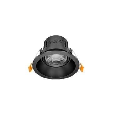 GOYA GY 1735-8 8 Watt Siyah Sıva Altı Yuvarlak LED Spot