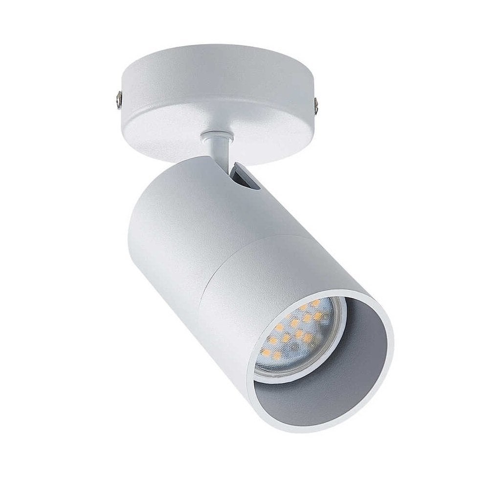 JUPITER JC059 B Beyaz Sıva Üstü Hareketli Spot Kasası - GU10 Duylu - Metal