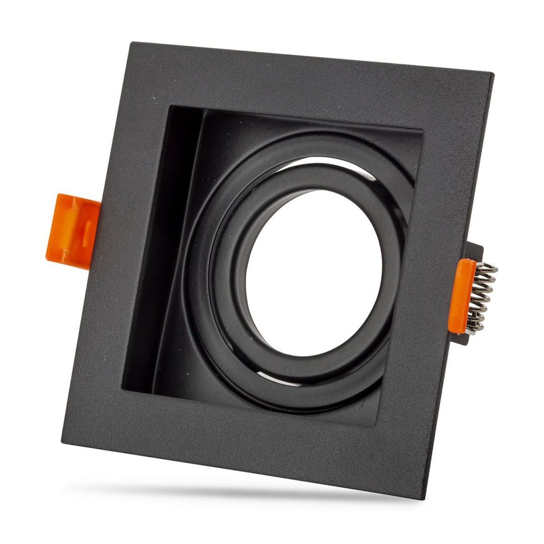 NOAS YL60-1360 Amazon Sıva Altı Siyah Kare Spot Kasası (Metal)