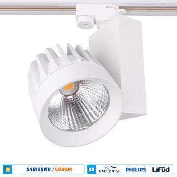 ACK AD30-04510 30 Watt Beyaz Kasa LED Ray Spot - OSRAM LED & OSRAM/PHILIPS Driver - Ilık Beyaz (4000K)