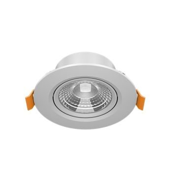 GOYA GY 1720 5 Watt Beyaz/Siyah Kasa Sıva Altı Yuvarlak LED Spot