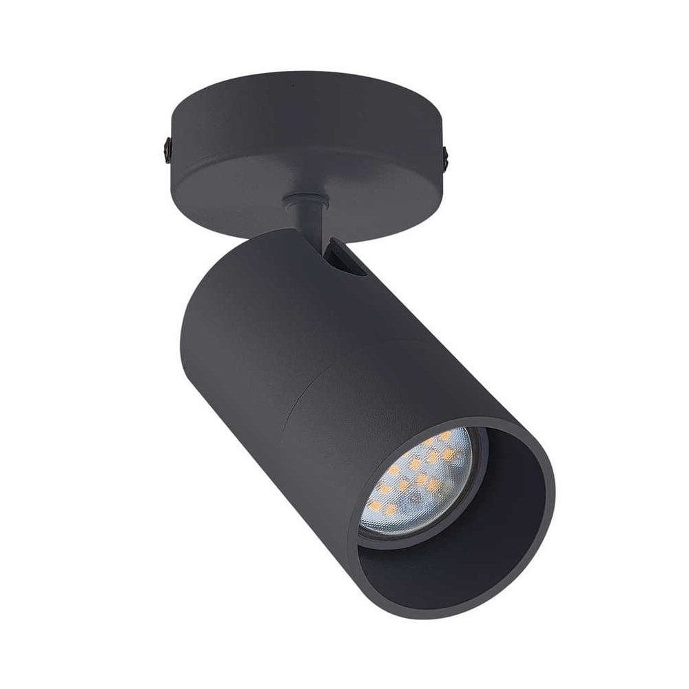 JUPITER JC059 S Siyah Sıva Üstü Hareketli Spot Kasası - GU10 Duylu - Metal