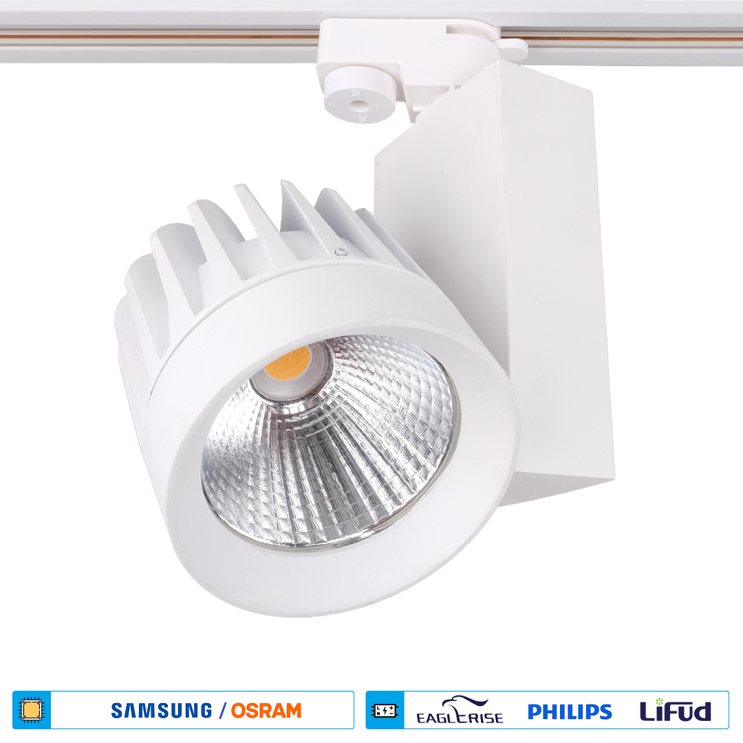 ACK AD30-04500 30 Watt Beyaz Kasa LED Ray Spot - OSRAM LED & OSRAM/PHILIPS Driver - Gün Işığı (3000K)
