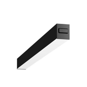 GOYA GY 8034-90 Siyah/Beyaz Kasa 39 Watt 90 cm Sıva Üstü DİMLİ Lineer Armatür