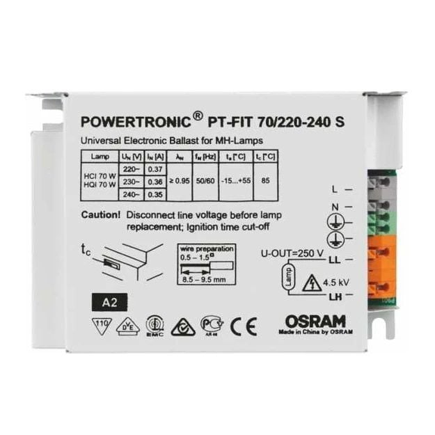 OSRAM PT-FIT 70W S Elektronik Balast