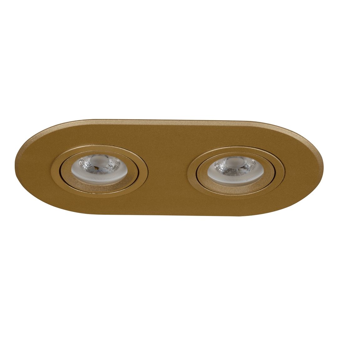 goldX ZE1001-18 2x12 Watt Gold Sıva Altı LED Spot (SAMSUNG LED & EAGLERISE Driver)